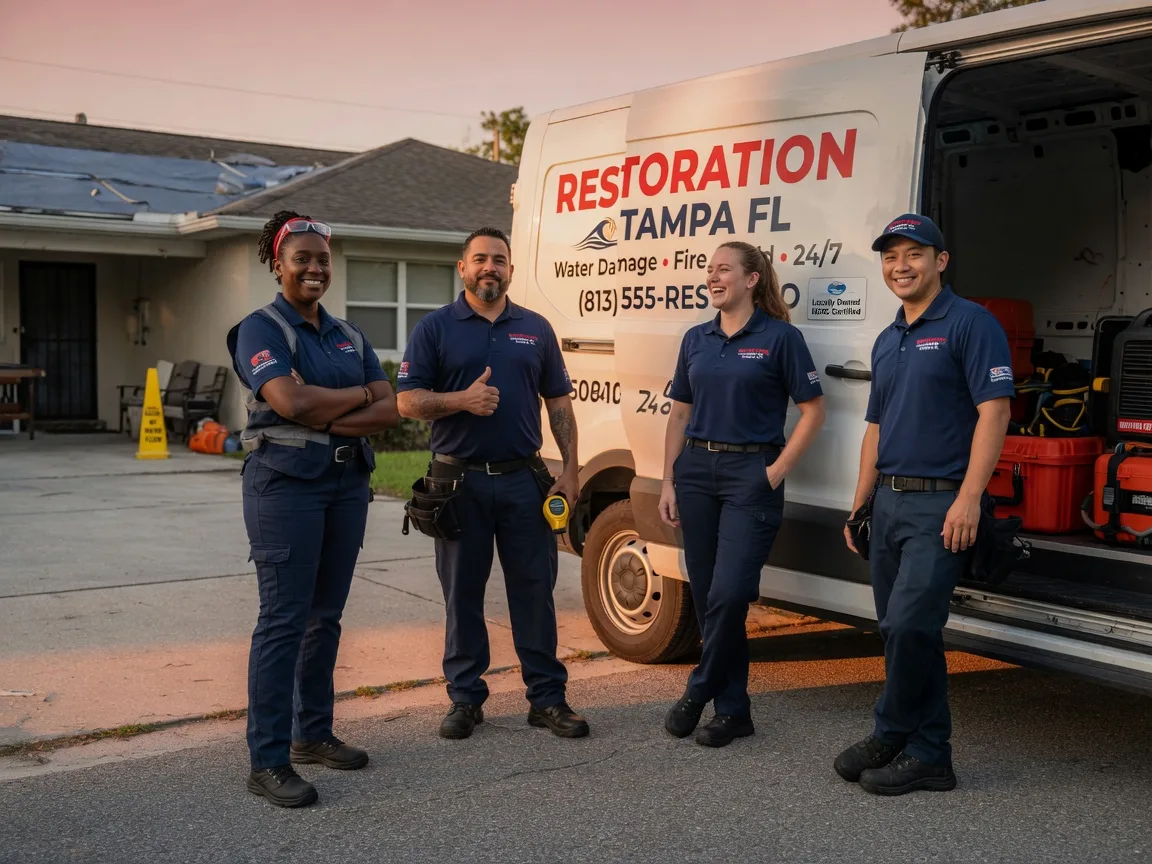 Water Damage Restoration company in Hutto, TX